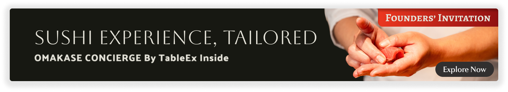 Omakase Concierge Banner